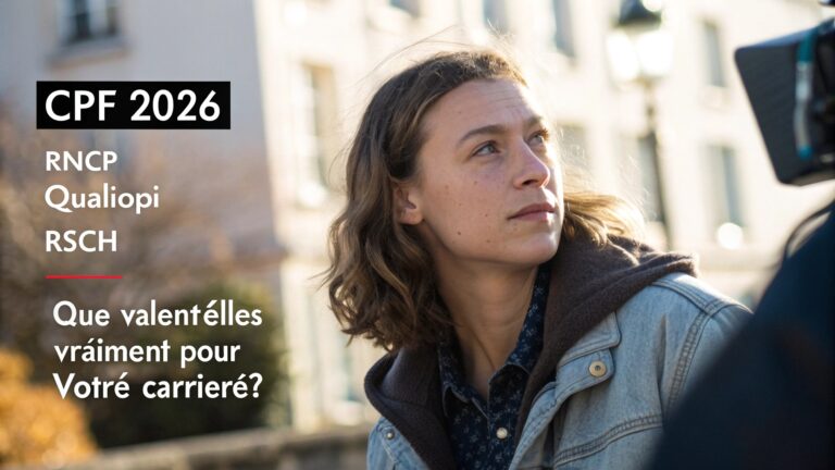 Certifications CPF 2026 RNCP, Qualiopi, RSCH... Que Valent-elles Vraiment pour Votre Carrière