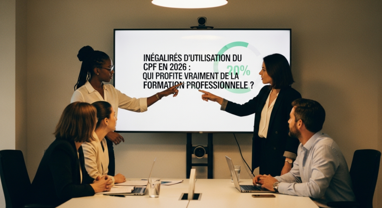 Inégalités d'Utilisation du CPF en 2026 Qui Profite Vraiment de la Formation Professionnelle